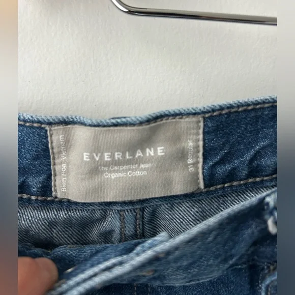 Everlane the Carpenter jeans medium blue - Picture 4 of 12